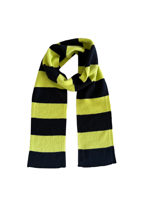 Bufanda Stripes APV rayada mohair algodón