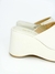 Tamanco Feminino Mule Flatform Anabela Plataforma Sola Macia