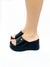 Tamanco Feminino Mule Flatform Anabela Plataforma Sola Macia na internet