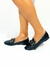 Mocassim Casual Loafer com Detalhe Metalizado - PRETO