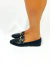 Mocassim Casual Loafer com Detalhe Metalizado - PRETO - comprar online