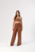 Top Faixa Marrom - comprar online