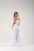 Cropped Sem Alça Linho Branco Off - comprar online