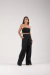 Calça Linho Preta - comprar online