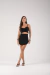 Cropped Brilho Preto