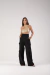 Calça Cargo Preta - AmoCrop