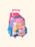 Mochila de Rodinhas Infantil 16" Alice Clio AC24648K