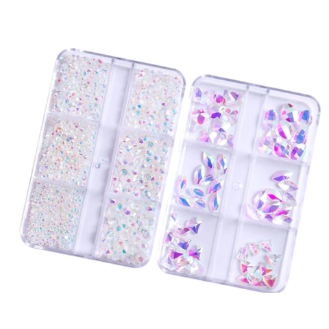 Cristal Aurora - SET 26 Strass Aplicaciones Nails - comprar online