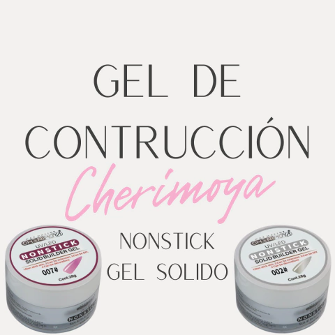 Gel Constructor Sólido Cherimoya Nonstick | Fórmula rígida sin pegajosidad - comprar online