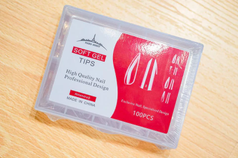 Tips Soft Gel - Almendra #5 x100 Paris Night - comprar online