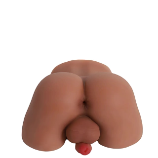 Masturbador Masculino Formato Bumbum e Pênis Realístico Flácido e Ânus Penetrável
