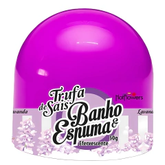 Sais Efervecentes Trufa Espuma de Banho Relaxante Refrescante Casal Banheira Motel 50g - Hot Flowers