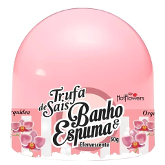 Sais Efervecentes Trufa Espuma de Banho Relaxante Refrescante Casal Banheira Motel 50g - Hot Flowers