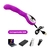 Vibrador Feminino Ponto G Com Textura Ondulada Alça Metalizada Recarregável na internet