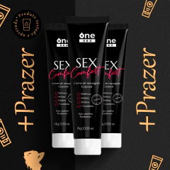 Kit Iniciante Plug Anal Rose Formato Coração Pequeno Tamanho P + Gel Lubrificante Anal Sex Comfort - One Sex