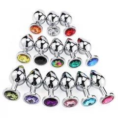 Kit Plug Anal Tamanho P + Ducha Higiênica Chuca Anal + Gel Dessensibilizante Sex comfort - One Sex