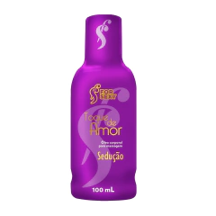 Óleo Corporal de Massagem Tântrica Erótica Sensual Relaxante Toque de Amor 100ml - For Sexy