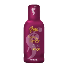 Óleo Corporal de Massagem Tântrica Erótica Sensual Relaxante Toque de Amor 100ml - For Sexy