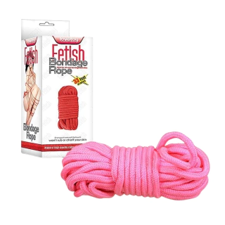 Corda Fofa para Imobilização Shibari em Algodão Bondage BDSM - 10m