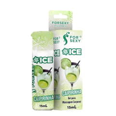 Gel Comestível e Beijável Excitante ICE 15ml - For Sexy