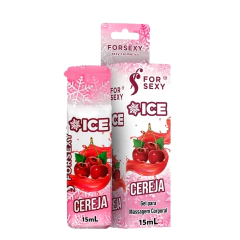 Gel Comestível e Beijável Excitante ICE 15ml - For Sexy