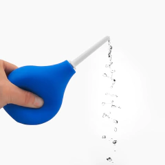 Kit Plug Anal Tamanho M Médio + Ducha Higiênica Anal 200ml + Gel Dessensibilizante Anal Sex Comfort