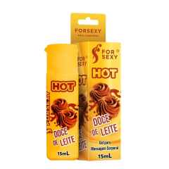 Gel Comestível e Beijável Para Sexo Oral Excitante - Lubs HOT 15ml - For Sexy
