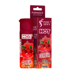 Gel Comestível e Beijável Para Sexo Oral Excitante - Lubs HOT 15ml - For Sexy