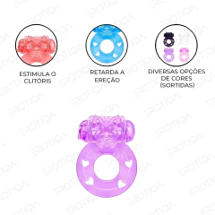 Kit Gel Lubrificante Anal, Adstringente e Excitante + Vibrador Ponto G + Plug Anal P + Anel Peniano
