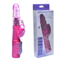 Vibrador Vai e Vem Rotativo 36 modos Jack Rabbit - Recarregável