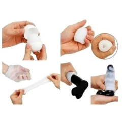 KIT Plug Tamanho G + Egg + Vibrador Ponto G