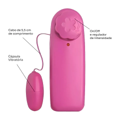 Kit Vibrador Sexual Ponto G Liso + Vibrador Bullet Cápsula Vibratória Facilita Orgasmo