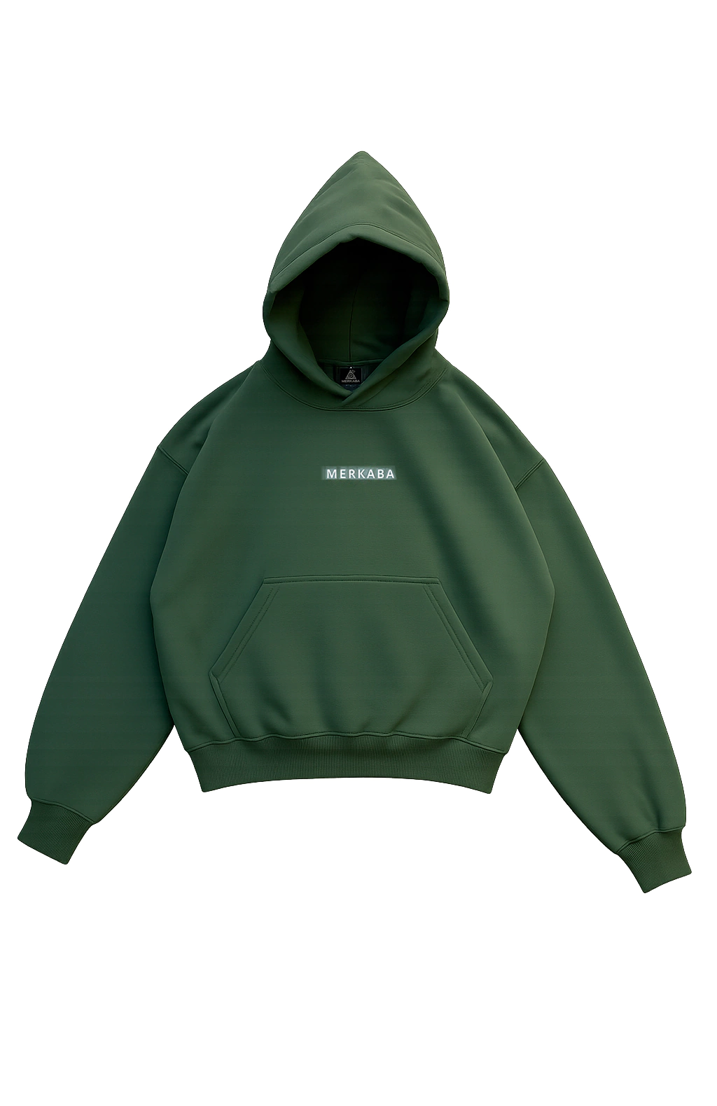 Hoodie Boxy Fit Verde