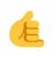 Camiseta Emoji - Sinal Hang Loose na internet