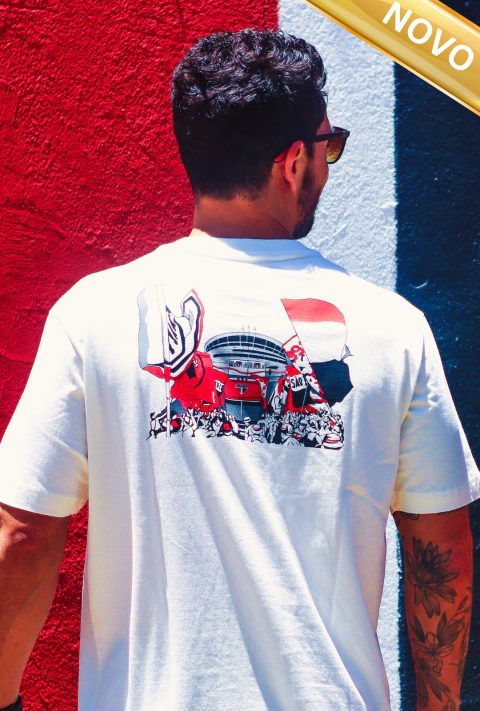 Camiseta São Paulo | HOJE NÃO POSSO GB (Produto Licenciado SPFC) - Zé Carretilha - comprar online