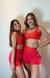Shorts Performance - Vermelho na internet