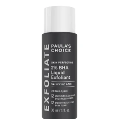 PAULA’S CHOICE - MINI SKIN PERFECTING 2% BHA EXFOLIATING TONER FOR CLEAR SKIN