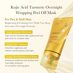 MEDICUBE - Kojic Acid Turmeric Overnight Wrapping Mask - comprar online