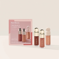 RARE BEAUTY- Mini Blush and Luminize Trio