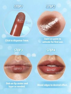 SHEGLAM- Pout-Perfect Shimmer Lip Plumper-Sepia Kiss - tienda online