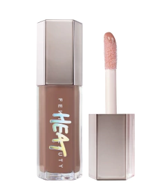 FENTY BEAUTY BY RIHANNA- GLOSS BOMB HEAT UNIVERSAL LIP LUMINIZER + PLUMPER- FENTY GLOW (sheer rose nude)