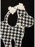 BLUSA TRICOT CACHORRO PIED POULE PITUCHINHUS - loja online