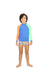 BLUSA PROTEÇÃO KIDS LUCCA OCEANO SIRI