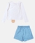 COJUNTO BLUSA MANGA LONGA COM SHORTS MOMI - loja online