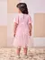 VESTIDO TULE BORDADO ROSA ANIMÊ - Doce Dedê