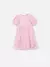 VESTIDO TULE BORDADO ROSA ANIMÊ na internet