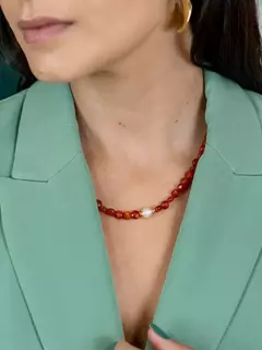 COLAR LICA AGATA - Hera Alianças