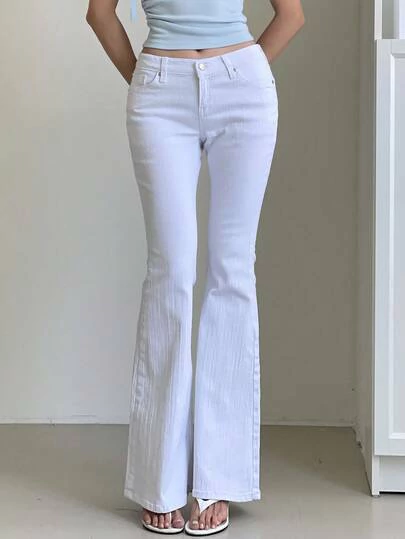 Jean Oxford blanco - comprar online