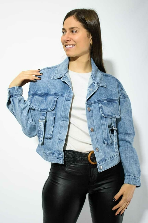 CAMPERA MOM CARGO RÍGIDA shes - comprar online
