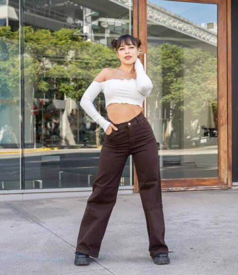 WIDE LEG CHOCOLATE H